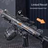Simulated Firing and Recoil Electric Water GunToys Children Automatic Sensor Lights Water Pistol Summer Outdoor Beach Kids Toy