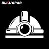 BLKUOPAR Mining Helmet Car Stickers Anime Personality Die-cut Scratch-Proof Laptop Windshield Graphics Surfboard Car Accessories