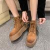 Fashion Suede Platform Women Snow Ankle Boots Tassels Flats Shoes Winter FashioNew Brand 2024 New Trend Designer Cozy