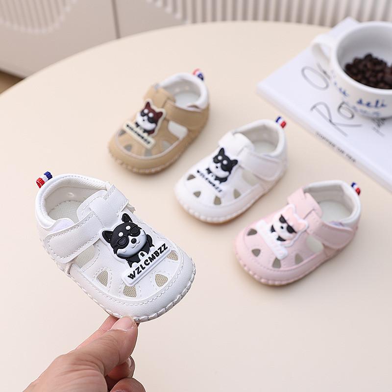 Baby Toddler Soft Sole Walking Shoes For Newborns With Velcro Closure Summer Kids Sneakers