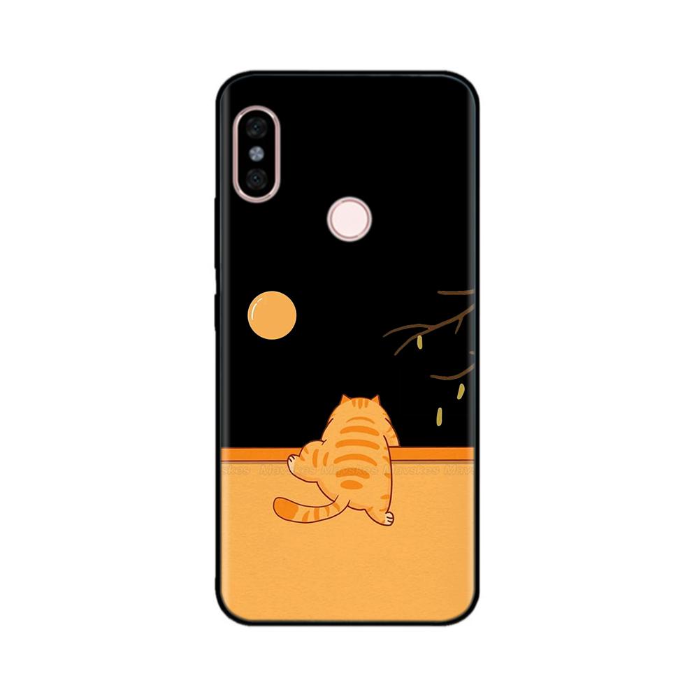 Luxury Case For Redmi Note 5 Pro Patterned Full Protection Soft Liquid Silicone Cartoon Cover For Xiaomi Redmi Note 5 Pro Note5