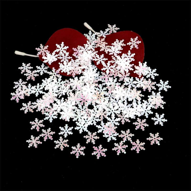 Christmas Decoration Snowflake Wedding Party Throwing Paper Scrap DIY Fake Snowflake Christmas Accessories