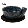 Manual Berry Washer Self-Spinning Colander Bowl with Holes Ceramic Vortex Rinsing Efficient Fruit Washing Spout Strainer Cleaner for And Vegetable