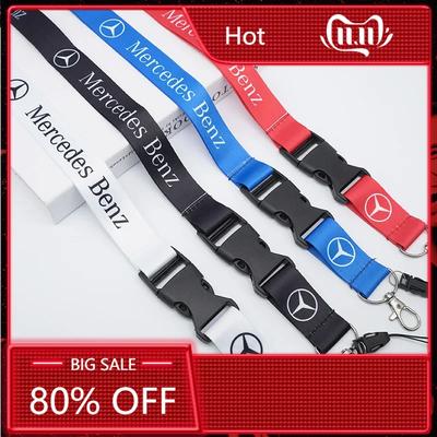 Novas Alças de Pescoço Lanyard Chaveiro Anel Corda para Pendurar Crachá de Trabalho Moda 2025 Para Mercedes Benz Classe A C E S G GLC CLE CLA GLB