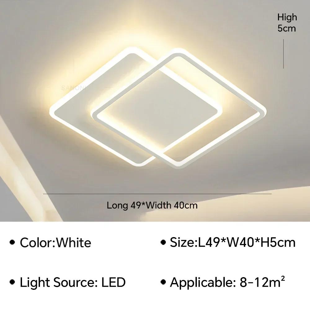Modern Luxurious LED Ceiling Lamp For Living Dining Room Bedroom Kitchen Aisle Indoor Lighting Fixtures Home Decoration Luster