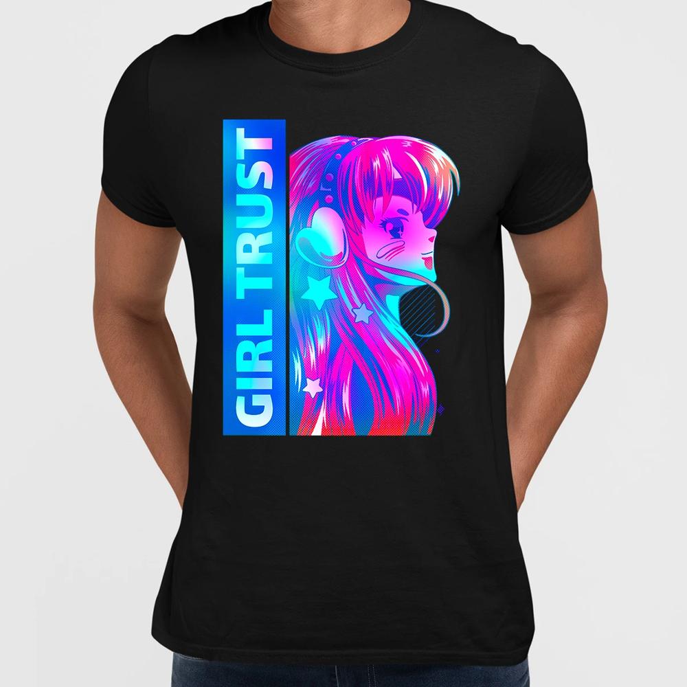 Manga Japanese Girl Trust Anime Unisex Tshirt for Japanese Culture Lovers
