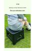 Portable Outdoor Camping Folding Toilet Seat - Odor-proof for Children & Adults