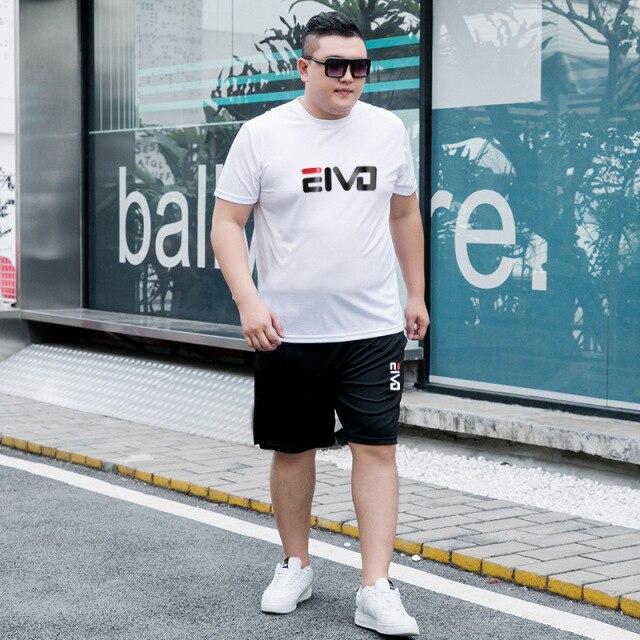 Buy 9XL Men Summer White Tee Shirt 