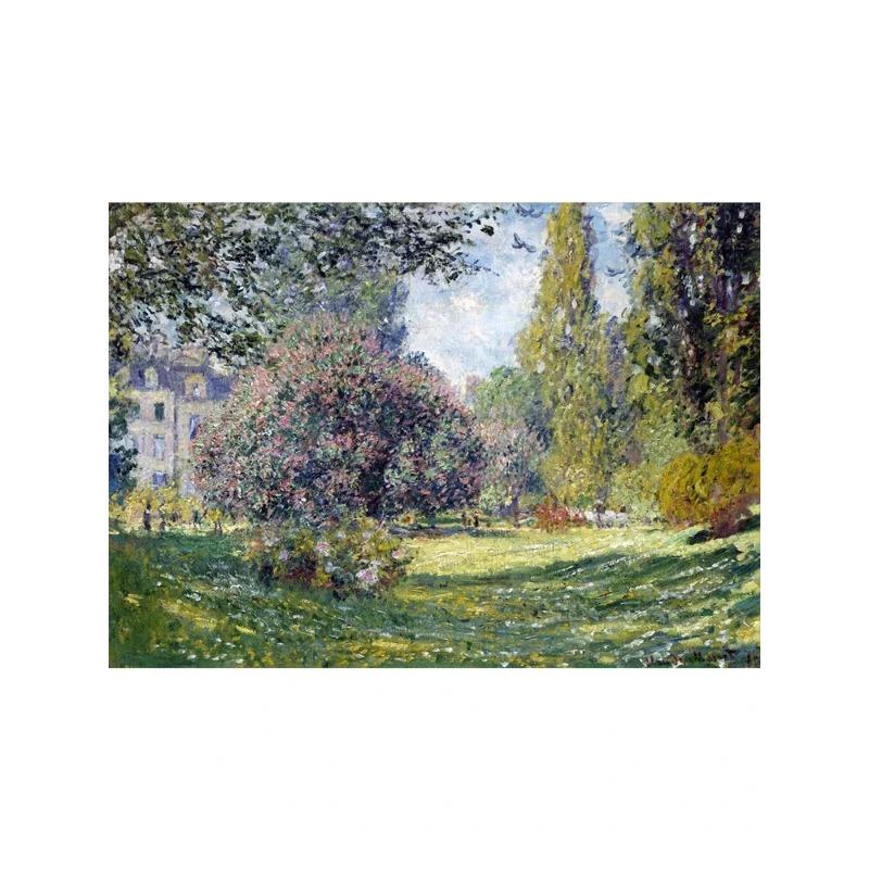 Claude Monet Exhibition Art Posters Canvas Oil Painting Garden Boat Lake Landscape Nature Landscape Wall Art Room Home Decor