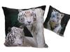 Decorative Pillow Cushion Wild Cats Tigers Carmani