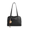 Retro niche large-capacity bag women's autumn new simple baseball underarm bag versatile pendant tote bag