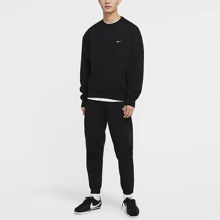 Nike Lab Fleece Crew Sport Crew Neck Sweatshirt Men's Black DA0318-010