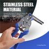 Premium-2X Hog Ring Plier Tool With 1200Pcs M Clips Staples Chicken Mesh Cage Wire Fencing Anti-Slip Handle Hand Tools