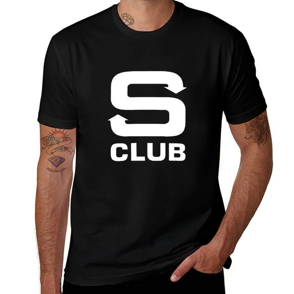 S 7 Club Best Logo Tshirt Odor Resistant Short Sleeve Top