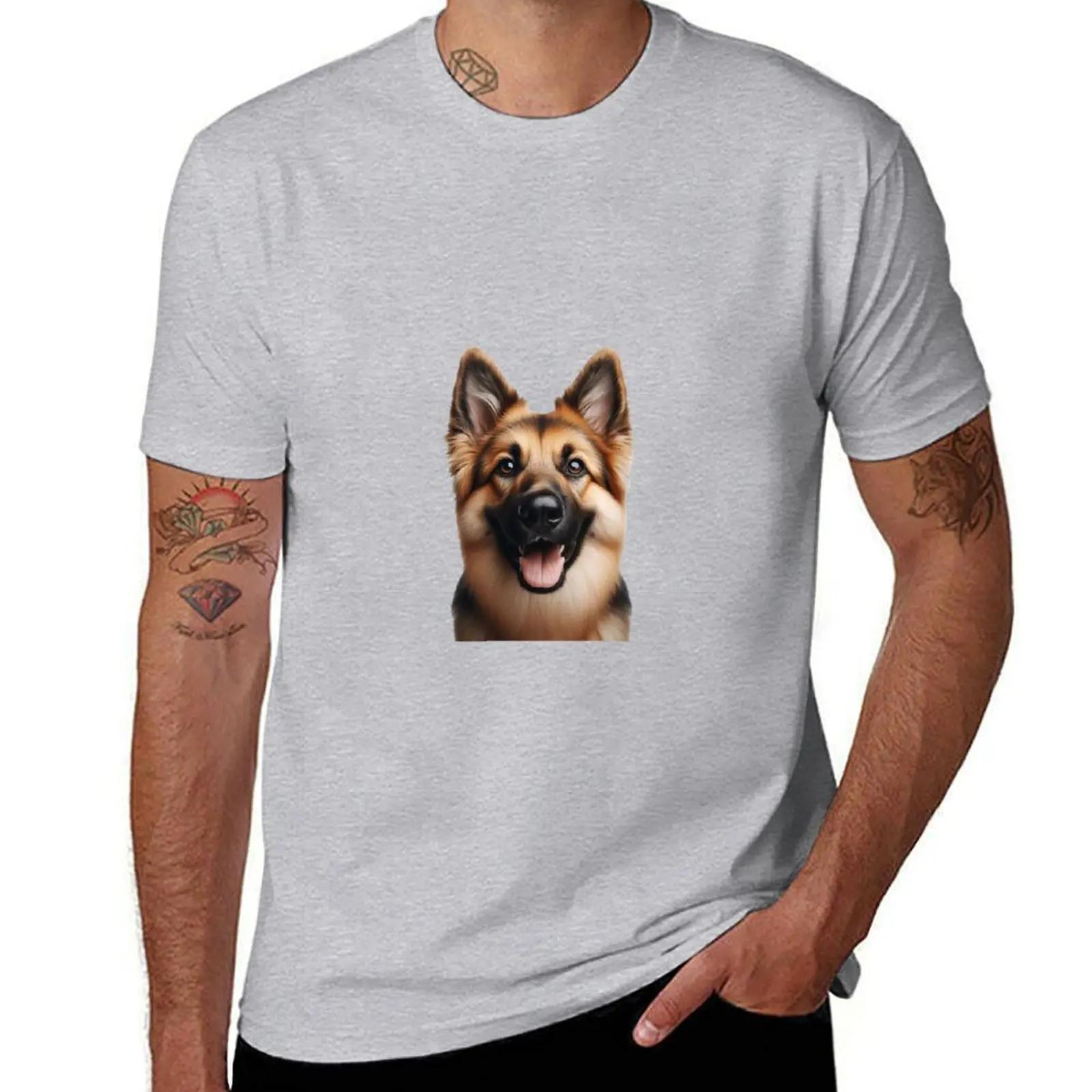 German Shepherd Alsatian The Loyal and Versatile Canine Companion TShirt quickdrying new edition men t shirt S