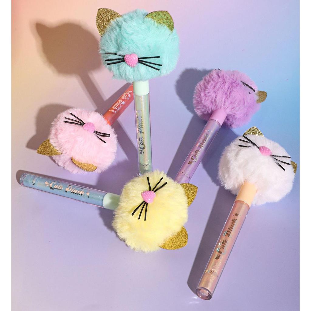 HANDAIYAN 5 Farben Lipgloss, langlebig, süß, glitzernd, rot, nackt, Lippenstift, flüssig, wasserfest, spendet Feuchtigkeit, leuchtendes Lipgloss-Make-up