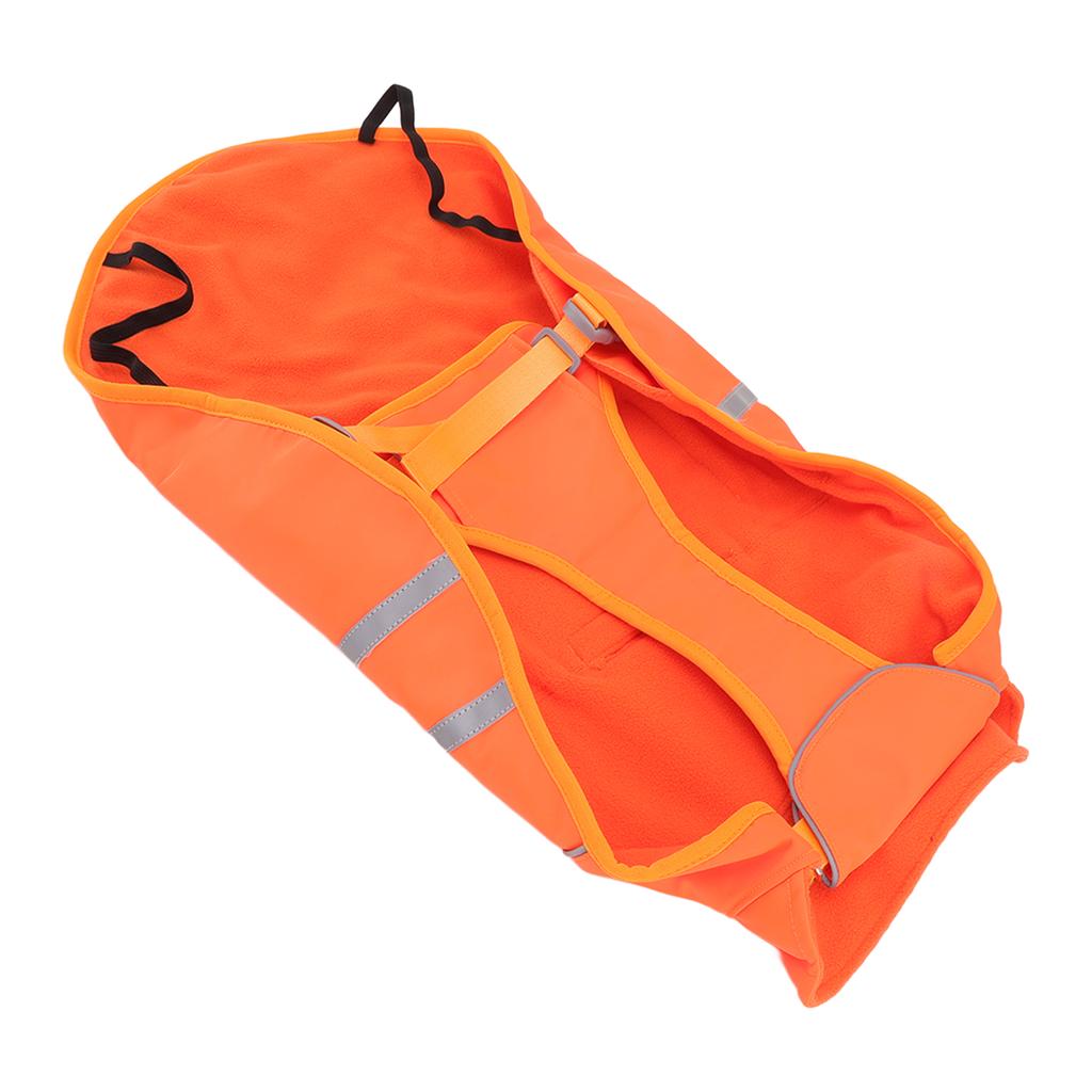 Dog Raincoat Reflective Waterproof Windproof Safety Vest Pet Puppy Rain Jacket for Walking Hiking
