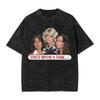Classic TV Series Charlies Angels Graphic Print Vintage Washed TShirt Women Men Cotton Summer Top Harajuku Style Oversized Tee