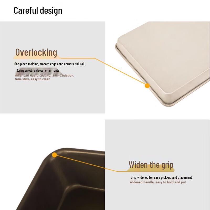 Commercial Grade Non-stick Rectangular Baking Pan