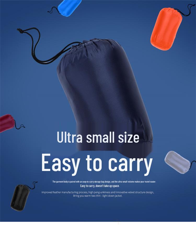 Men's Plus Size Lightweight Winter Down Jacket – New Fashion Warm Youth Coat