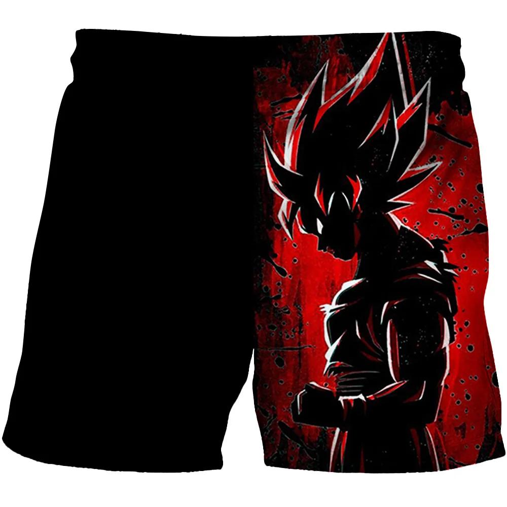 2025 Summer New Fashion Dragon Ball Tshirt Shorts 2 Piece Sets Kids Tracksuit Vegeta Clothes 3D Printed Dragon Ball T Shirts  Suit
