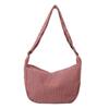 Chic Corduroy Shoulder Bag Casual Japanese Style Canvas Medium Crossbody