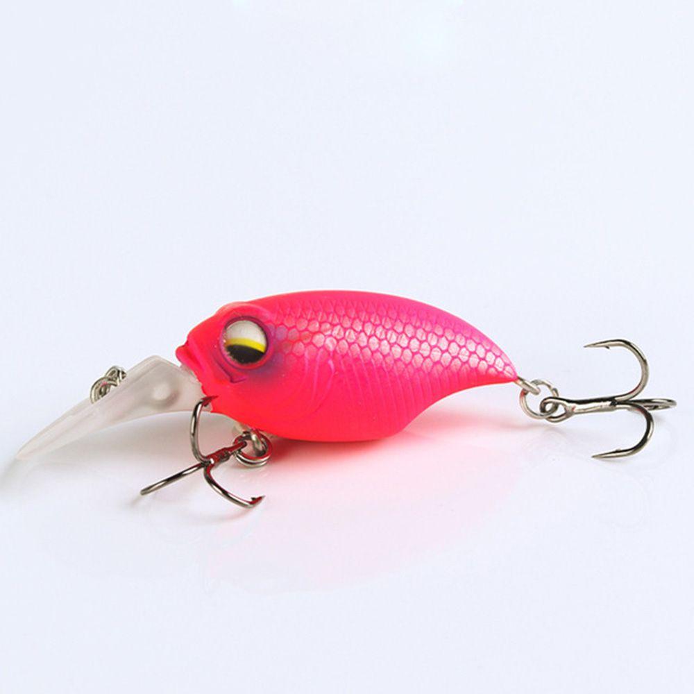 Luya Accessories 38mm/6g Fishing Tackle Crankbait Floating Lure Crank Bait Swimbait