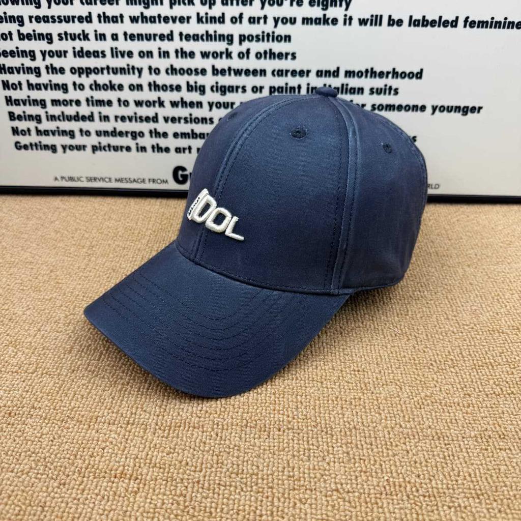 Simple IDOL Alphabet Baseball Cap Men's and Women's Soft Top Comfortable Visor Casual Versatile Cap