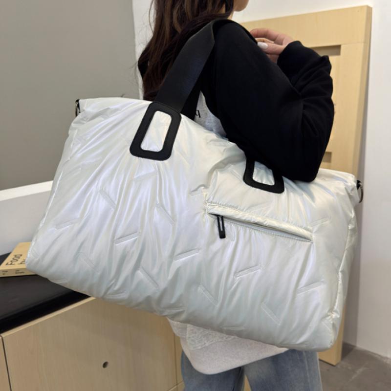 

Sport Fitness Bag Large Capacity Travel Tote Bags, Wet Dry Separation Weekend Handbags, Waterproof Messenger Bag For Outdoor