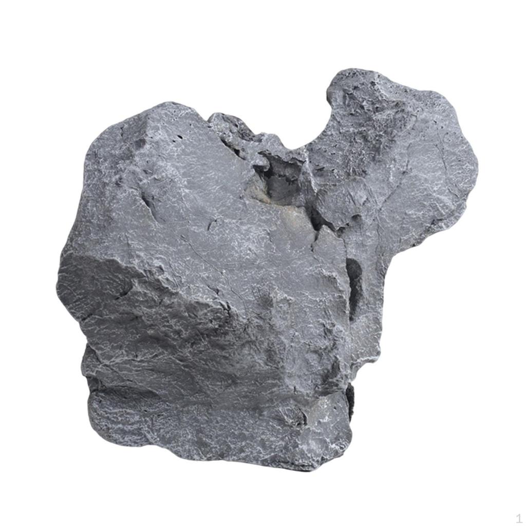 Artificial Foam Stone Sculpture, Portable, Weather-resistant, Landscaping Texture for Patio,