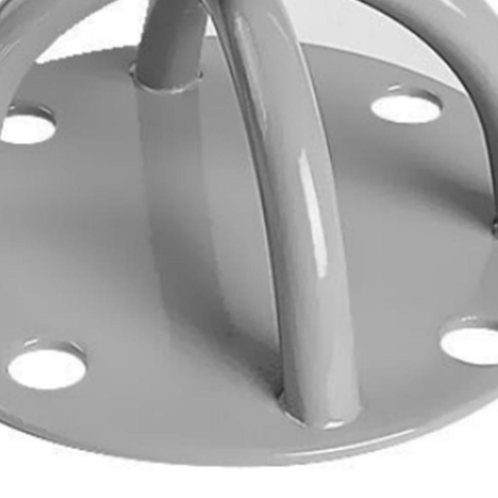 Houpací závěs Železo Odolný proti rzi Silná nosnost Houpací hák pro houpací síť Ventilátor Stříbrný