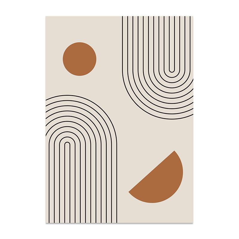 Boho Matisse Poster Beige Black Abstract Line Art Canvas Paintings Wall Print Pictures Bedroom Living Room Interior Home Decor