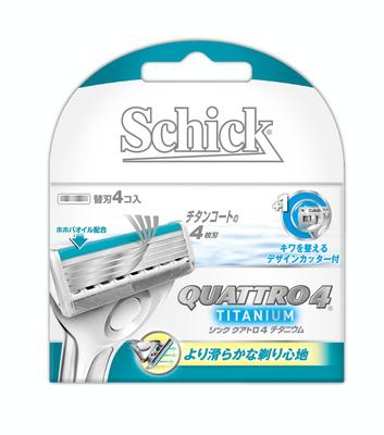 Schick Quattro 4 Titanium Ersatzklinge (4 Stück)