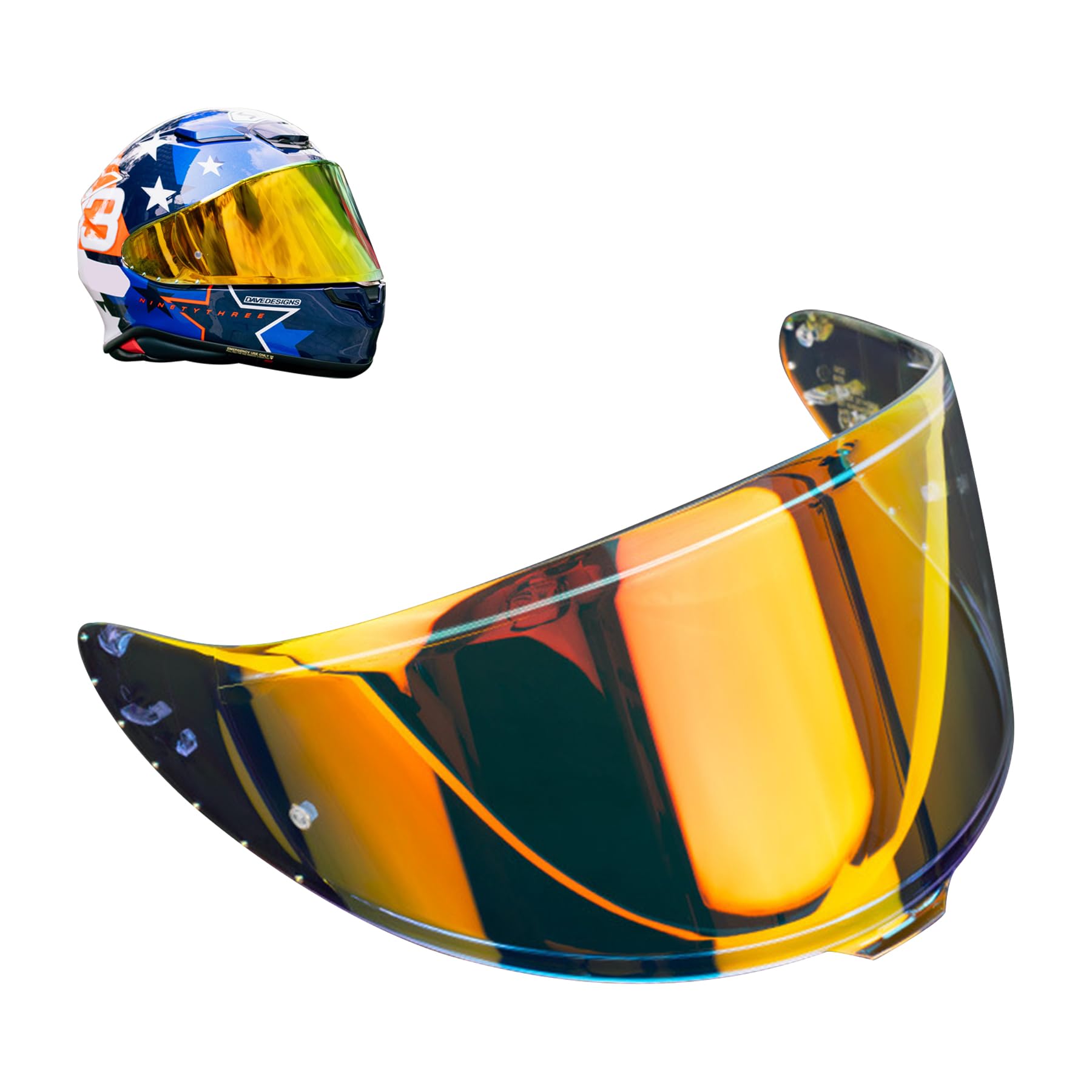 

Щит Шлем Линза с УФ-поглощением Совместим со шлемом Z8 X15 RF1400 NXR2 Визор REVO Красный и Ночь [DODOGOD] CWR-F2 Защита от запотевания Z-8 X-15 (прозрачный