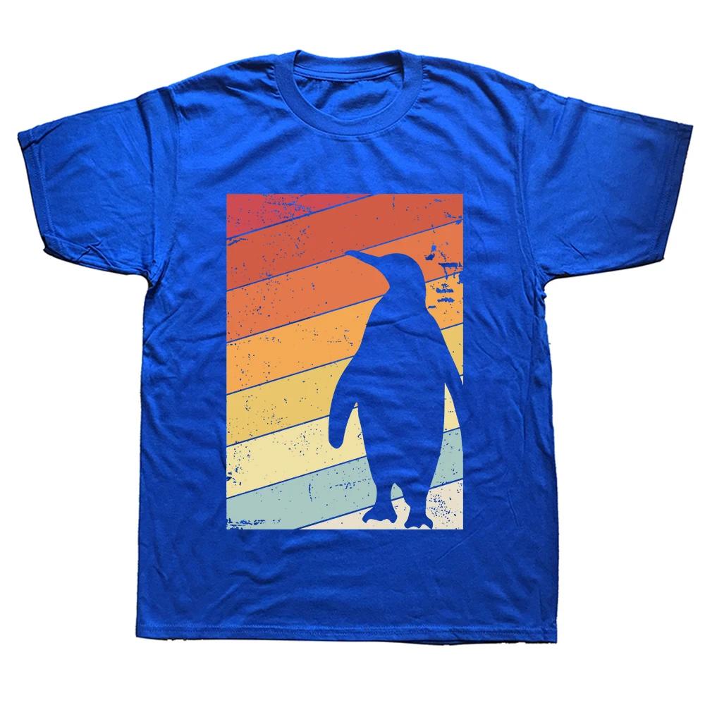 Penguins of the World Funny Animals Cute Penguin Tee Tops Round Neck ShortSleeve Fashion Tshirt Clothing Casual Basic Tshirts