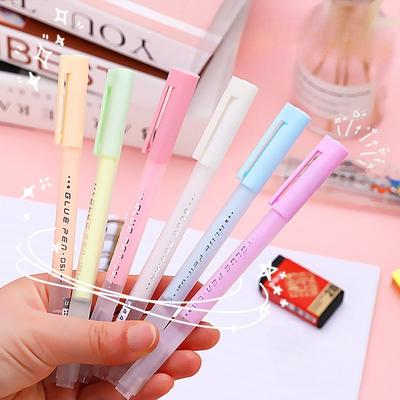 Candy Color High Viscosity Students Scrapbook Stationery Pen-shaped Handmade Glue Pen Dot Glue Pen Quick-drying Solid Glue Stick
