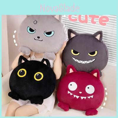 Cute Cartoon Plush Cushion With Embroidery For Home Office Car Seat Decor
