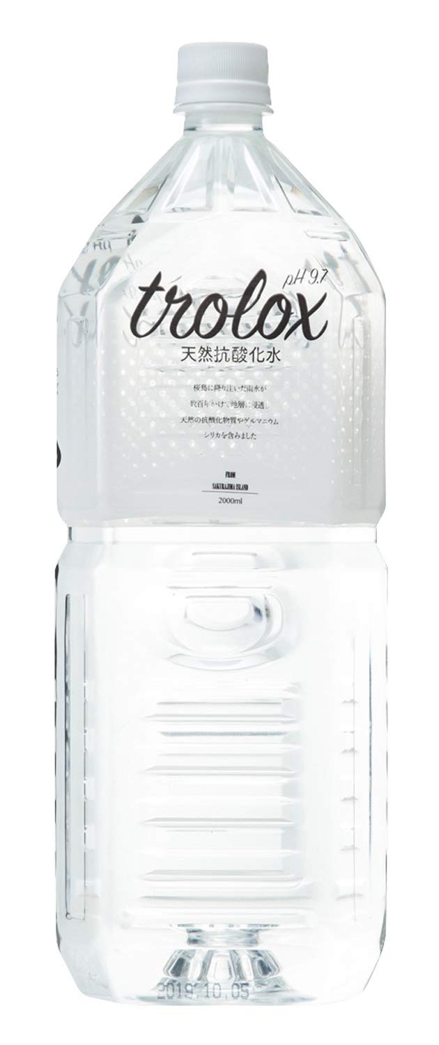 

Natural antioxidant water trolox 2L x 6 bottles