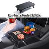 For Tesla Model 3 Y 2017-2025 Dining Tray Central Control Plate Board Center Console Drink Fast Food Table Holder Accessories