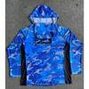 Mens Quick-Dry UV Protection Fishing Hoodie With Face Cover Long Sleeve Camo Outdoor Sport Shirt Hiking Camping