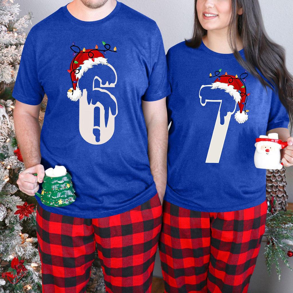 Camiseta de manga corta con cuello redondo y estampado de moda para mujer