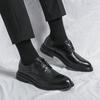 Men Oxfords Shoes New British Leather Shoes Handmade Comfortable Formal Dress Men Flats Lace-Up Business Shoes for Men