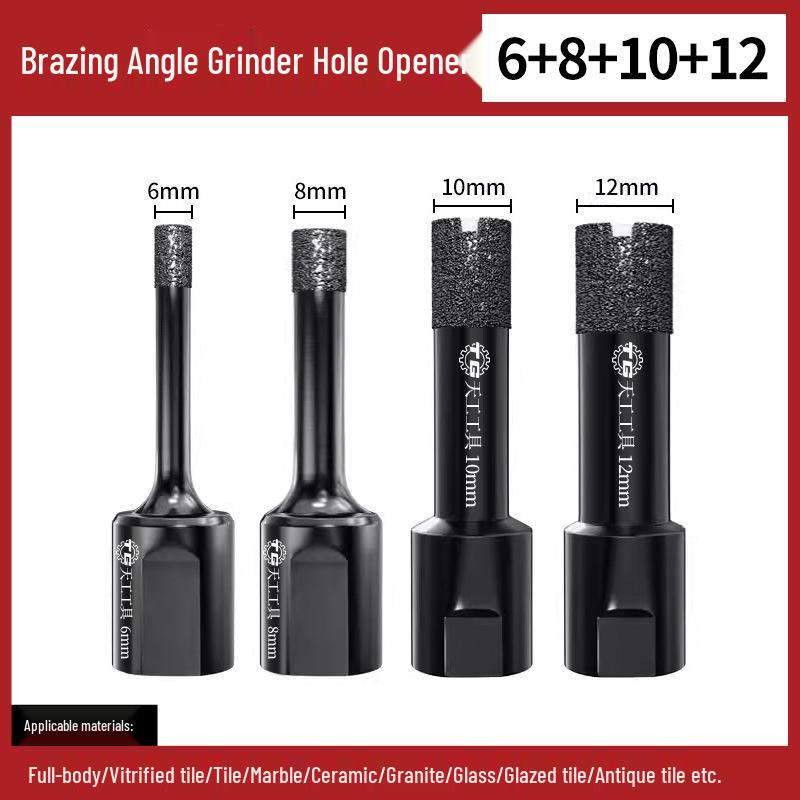 Tiangong Multi-Material Dry Drill Bit for Angle Grinders (Tile, Marble, Glass)