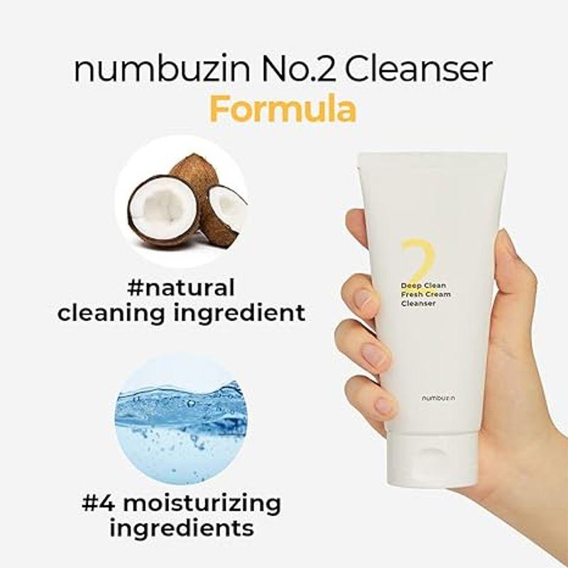 NUMBUZIN No.2 Deep Clean Fresh Cream Cleanser 120ml