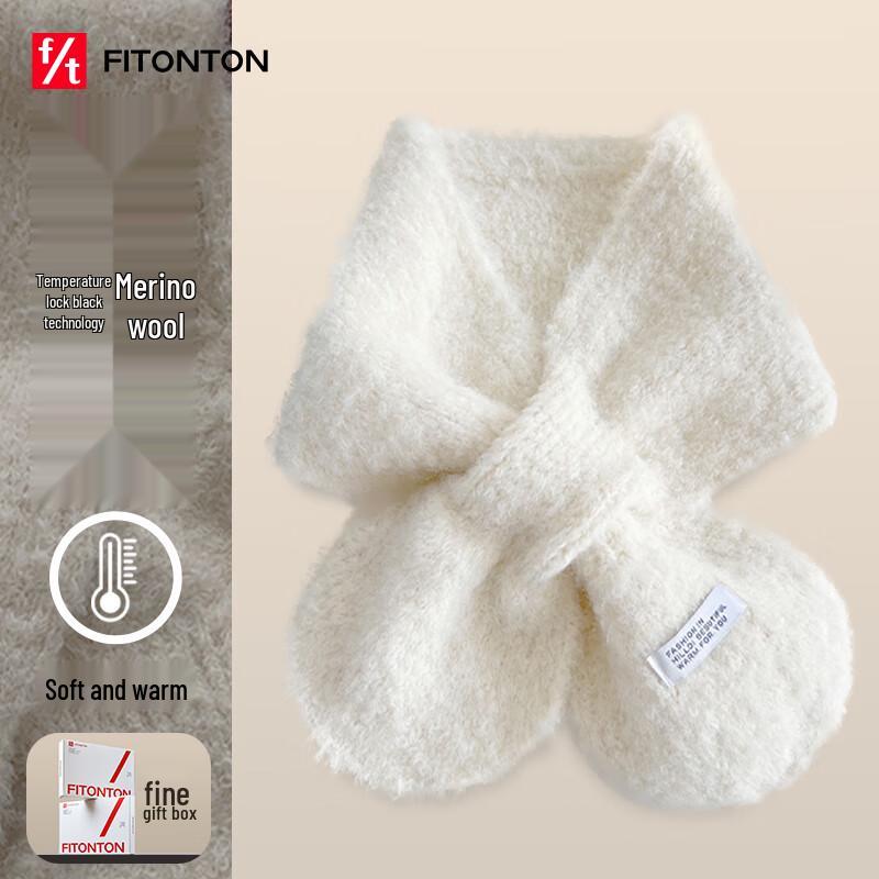 

FitonTon Women s Thickened Wool Winter Scarf & Shawl One Size
