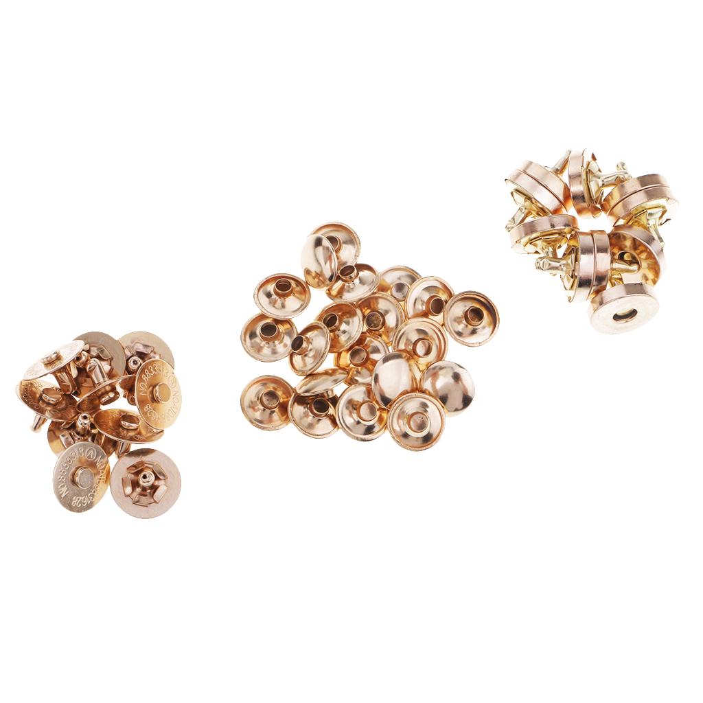 Vintage Style Metal Magnetic Buttons for Sewing Nail Buckle Rivet Fasteners for Jackets Shirts and Coats