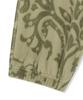 YESEYESEE Paisley Polar Fleece Pants Khaki