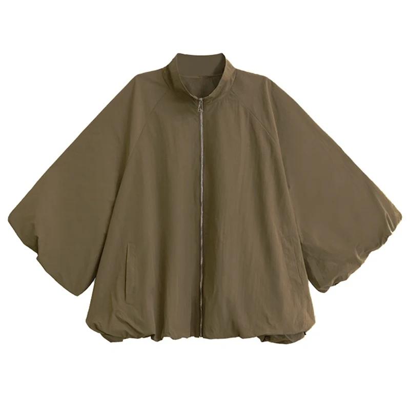 

XITAO Solid Color Zipper Loose Jackets ZMY1405 One Size дубильная кора