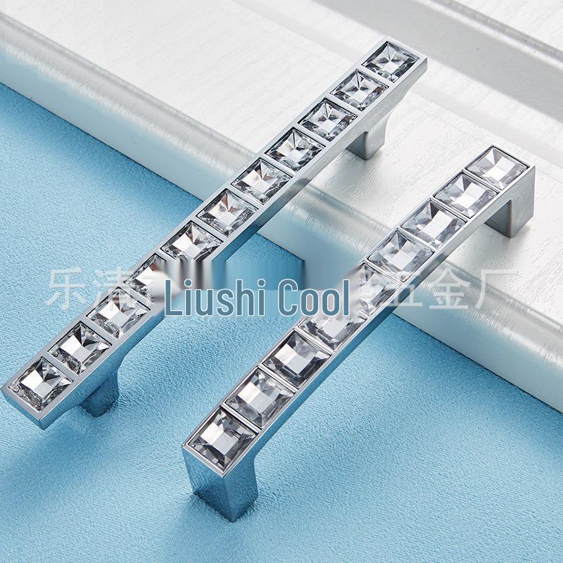 High-Quality Crystal Series Diamond Pull Handle – Modern Fashion for Cabinets and Drawers