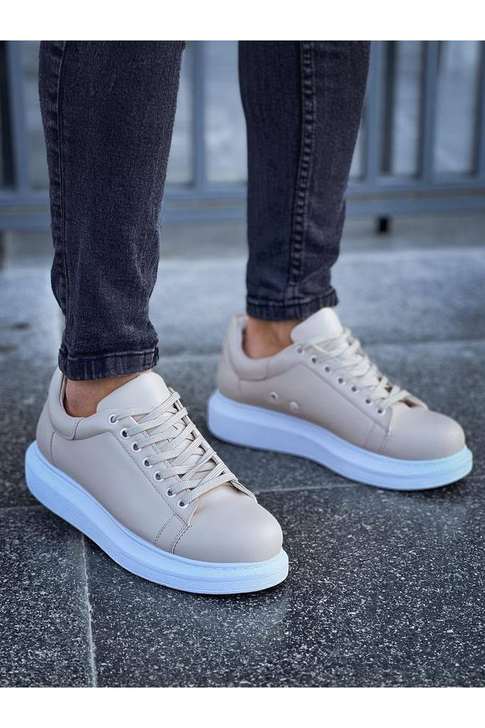 Chekich H New Collection CH257 Estrella Men Shoe White Black Brown Tan